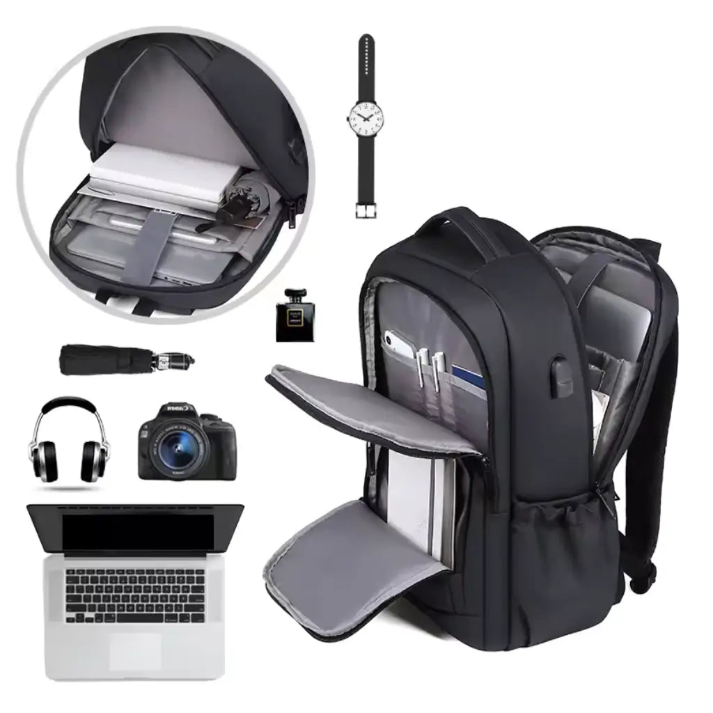 Mochila com Saída USB para Notebook 17" Lorennzi 6