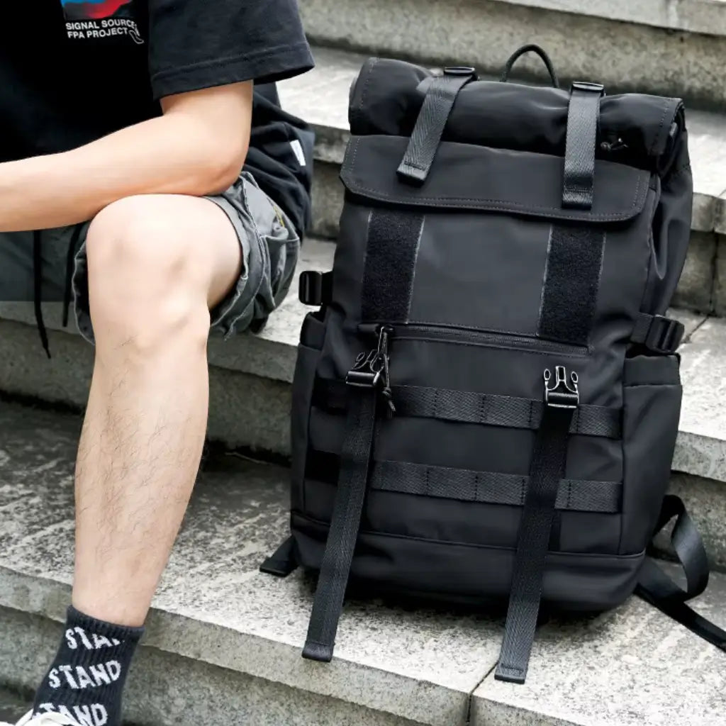 Mochila de Viagem Masculina Expansível Lorennzi 2