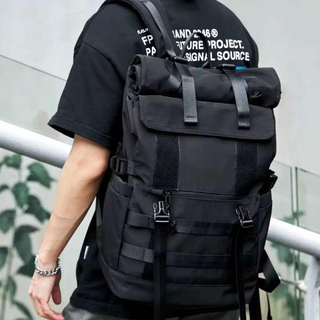 Mochila de Viagem Masculina Expansível Lorennzi 4