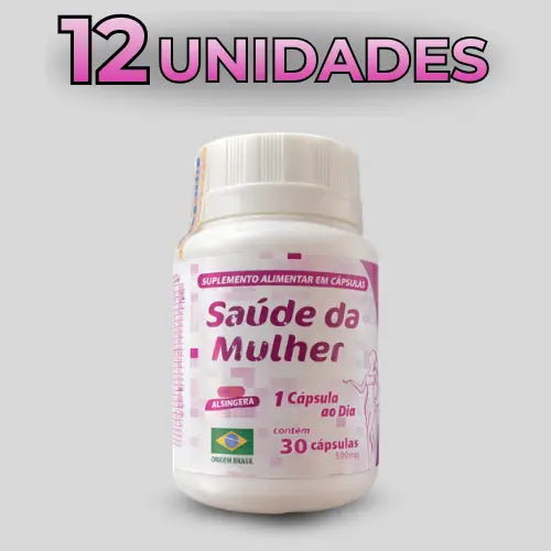 Suplemento Alimentar Saúde da Mulher com Vitaminas – 30 Cápsulas