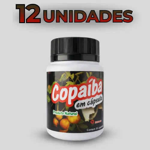 Suplemento Alimentar com Óleo de Copaíba – 30 Cápsulas