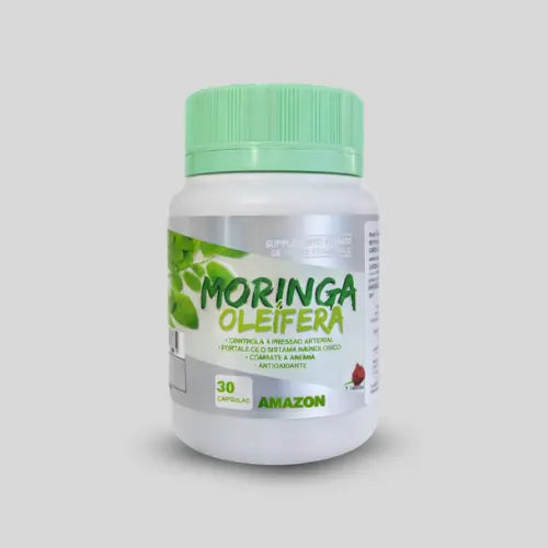 Moringa Oleífera – Suplemento Alimentar Natural com Moringa – 30 Cápsulas