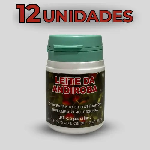 Leite de Andiroba 500 mg – Suplemento Alimentar Natural com Carapa guianensis – 30 Cápsulas