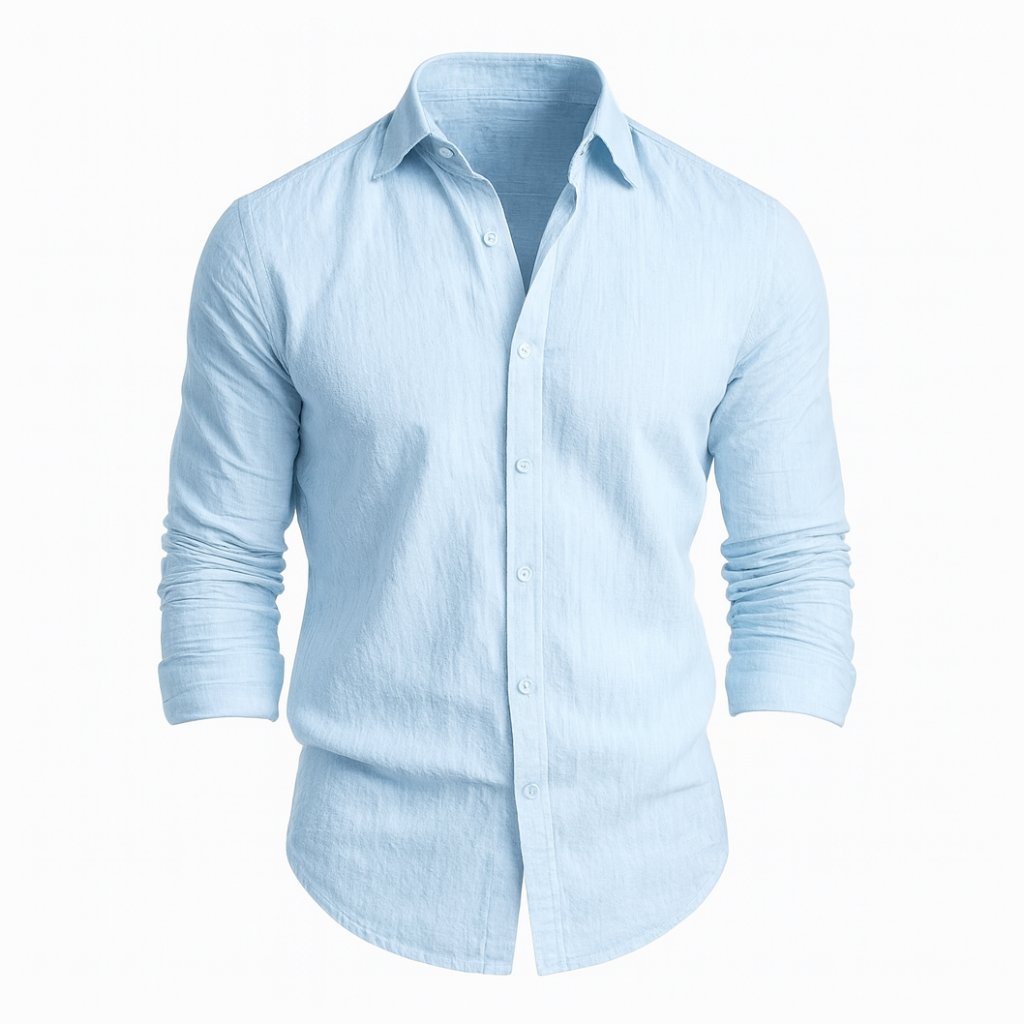 Camisa de Linho Masculina Forllini Portofino