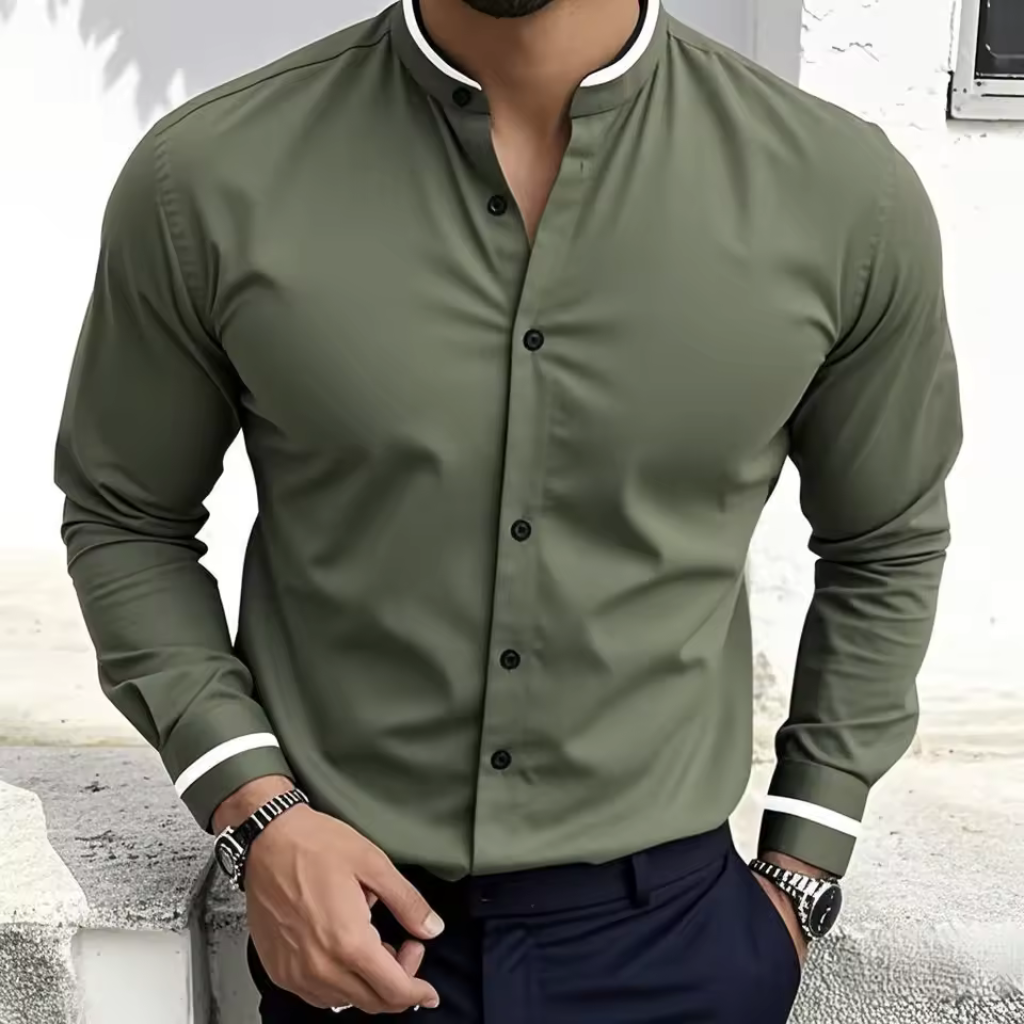 Camisa Social Masculina Forllini Bali