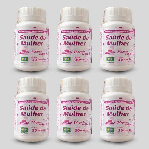 Suplemento Alimentar Saúde da Mulher com Vitaminas – 30 Cápsulas