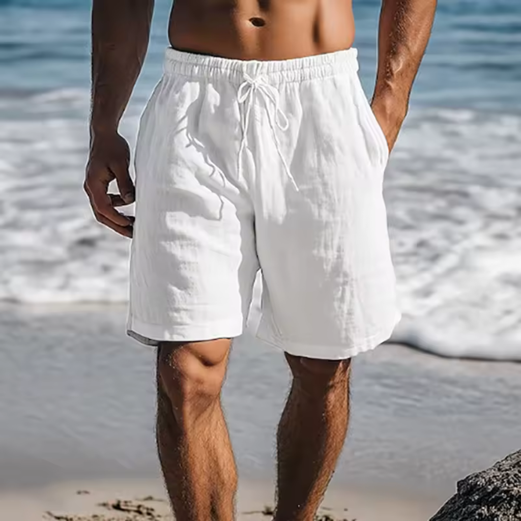 Bermuda de Linho Lorennzi Summer 2