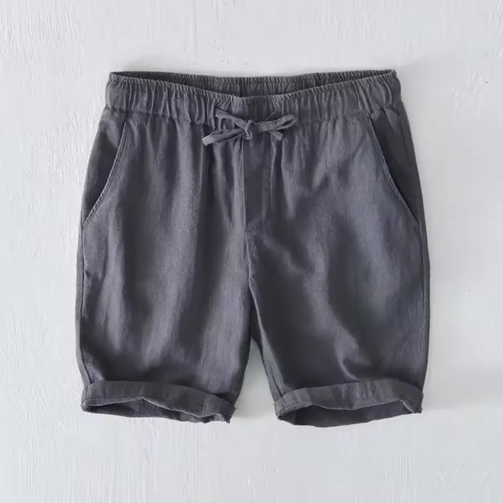 Bermuda de Linho Masculina Lorennzi Casti 2