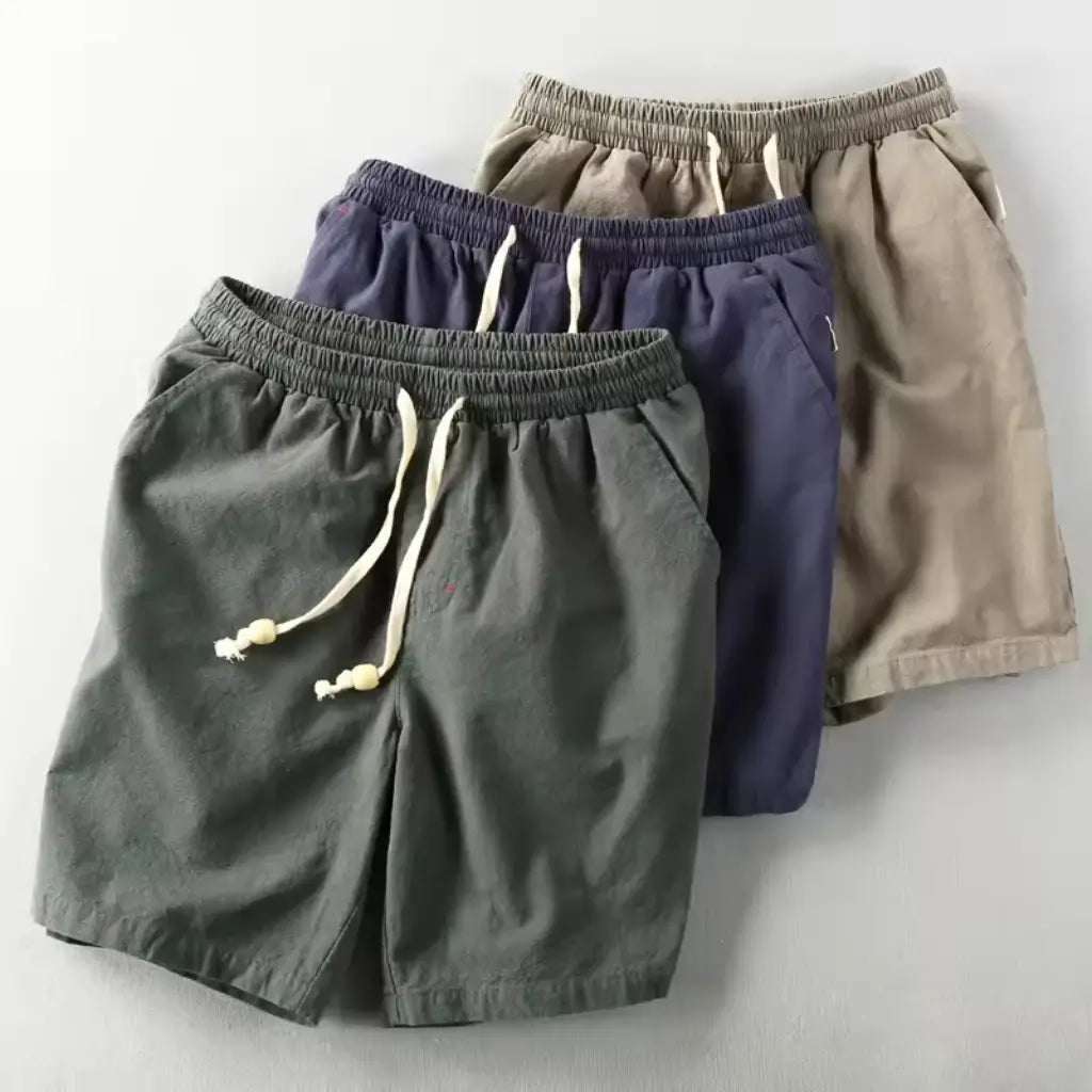Bermuda de Linho Masculina Lorennzi Dune 6