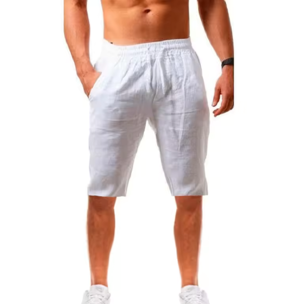 Bermuda de Linho Masculina Lorennzi Firenze 5