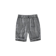 Bermuda de Linho Masculina Lorennzi Listrada 8