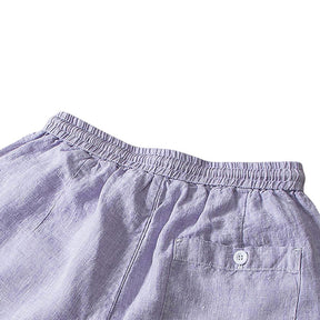 Bermuda de Linho Masculina Lorennzi Montre 8