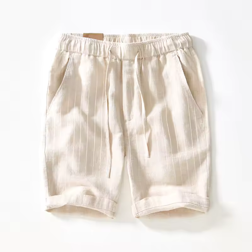Bermuda de Linho Masculina Lorennzi Porto