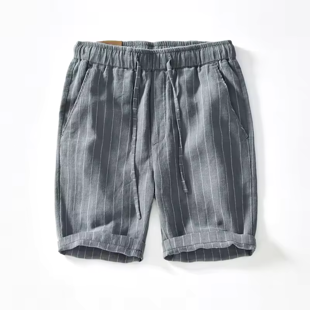 Bermuda de Linho Masculina Lorennzi Porto 3