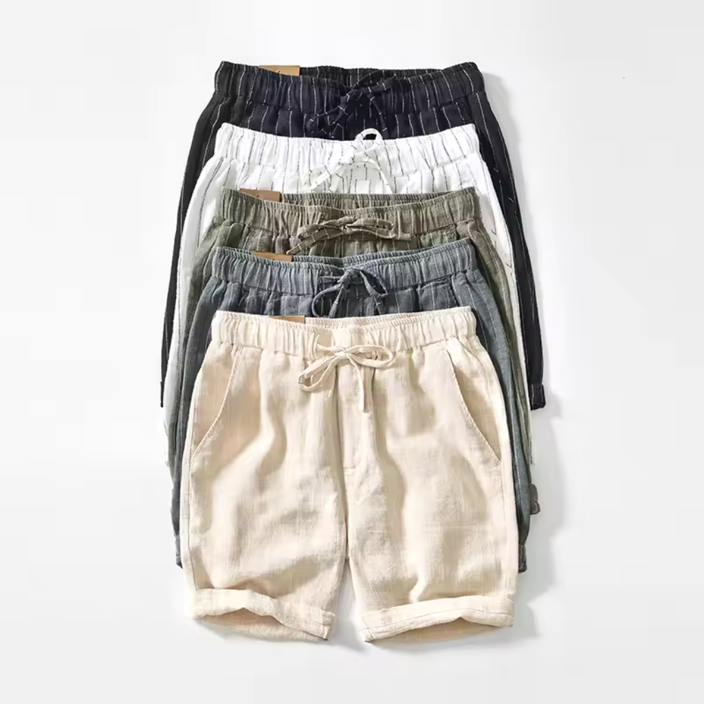 Bermuda de Linho Masculina Lorennzi Porto 5