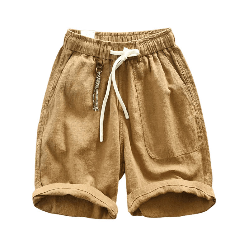 Bermuda de Linho Masculina Lorennzi Santorini 2