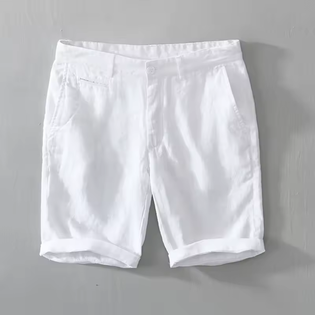 Bermuda de Linho Masculina Lorennzi Trento 4