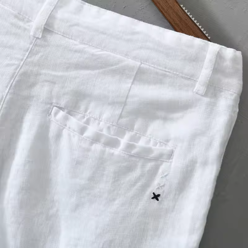 Bermuda de Linho Masculina Lorennzi Trento 6