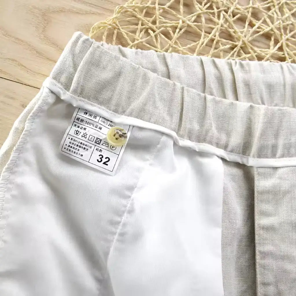 Bermuda de Linho Masculina Lorennzi Veneto 7