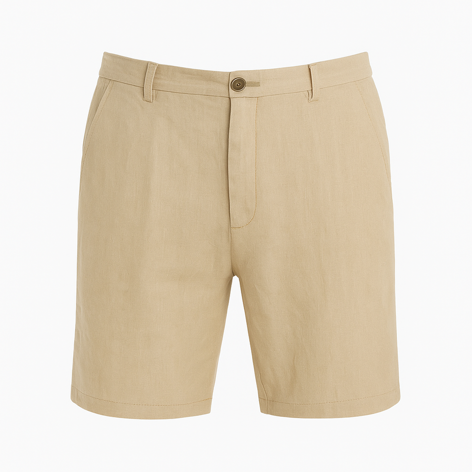 Bermuda de Linho Masculina Lorennzi Viterbo