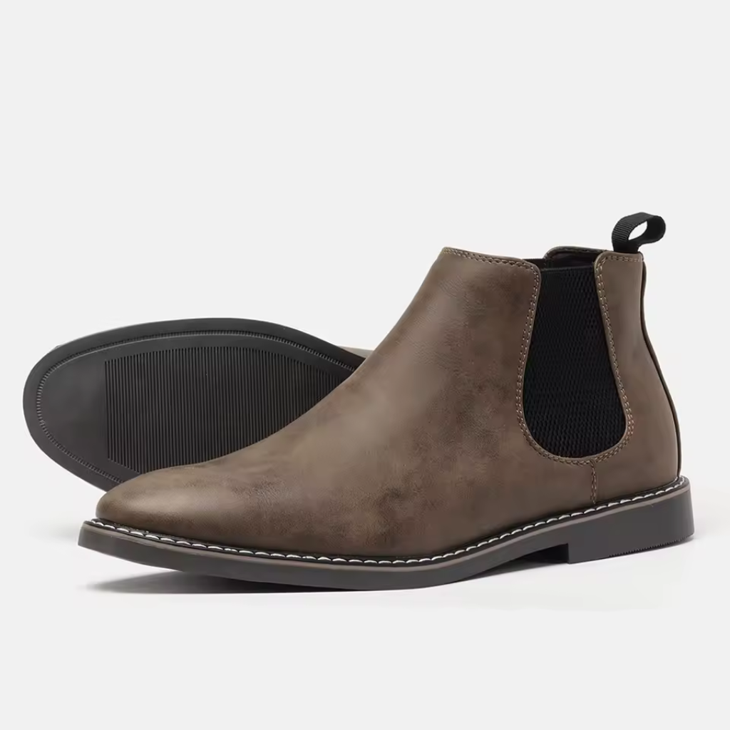 Bota Chelsea Masculina Lorennzi Nero 4