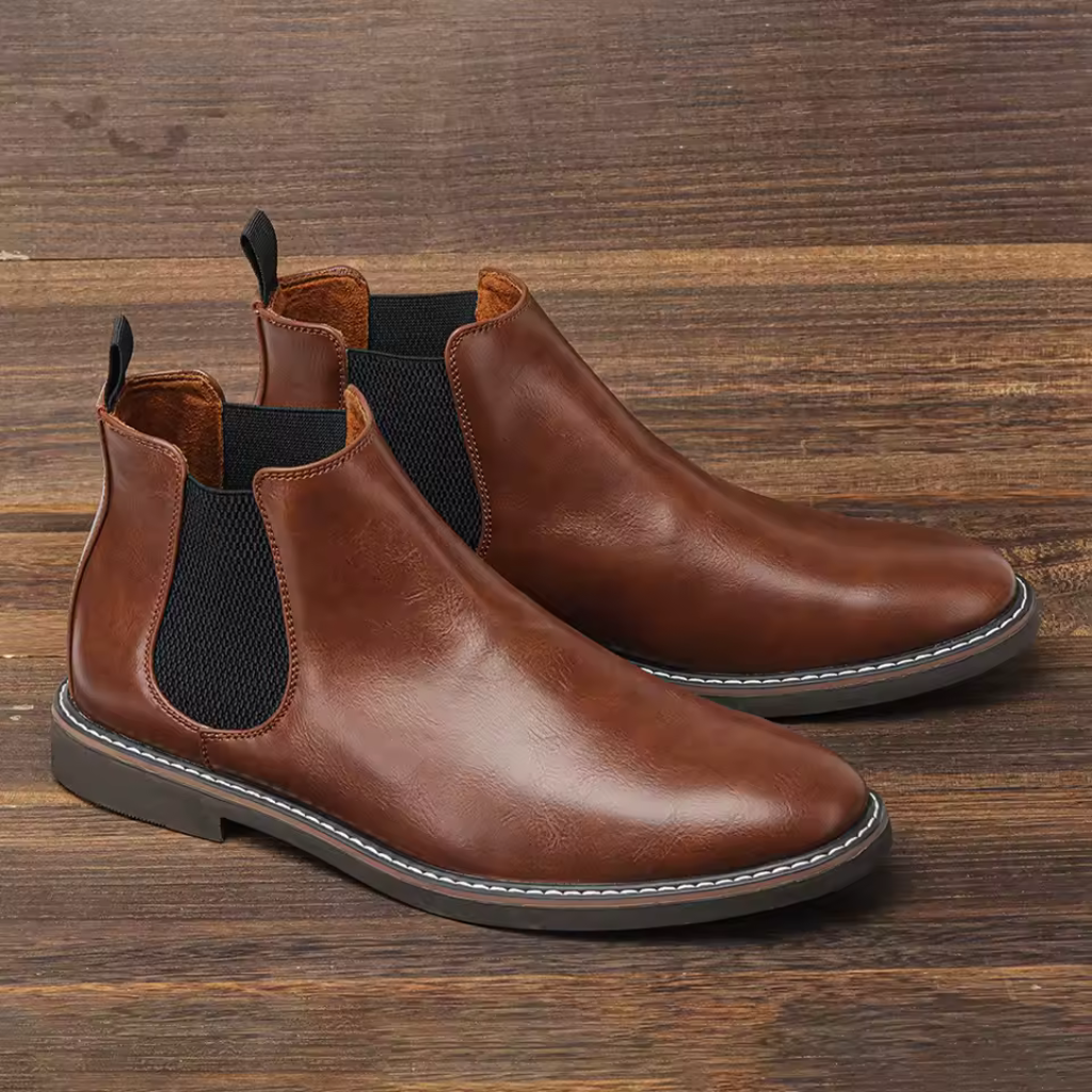 Bota Chelsea Masculina Lorennzi Nero 7