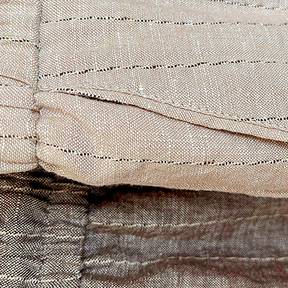 Calça de Linho Masculina Listrada Lorennzi 6