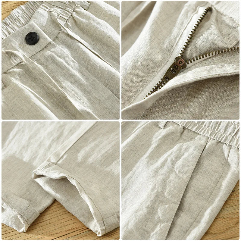 Calça de Linho Masculina Lorennzi Mônaco 3
