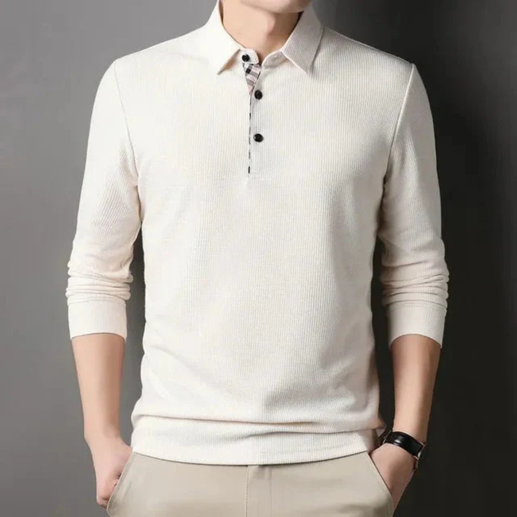 Camisa Gola Polo Manga Longa Lorennzi 4