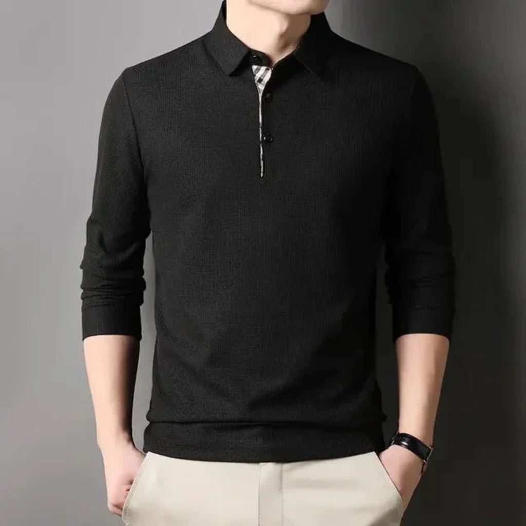 Camisa Gola Polo Manga Longa Lorennzi 5