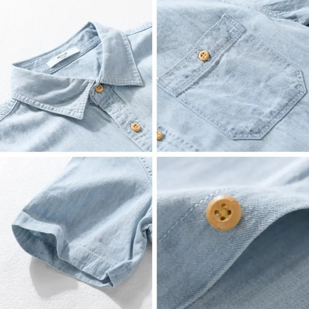 Camisa Jeans Masculina Lorennzi Vero 8