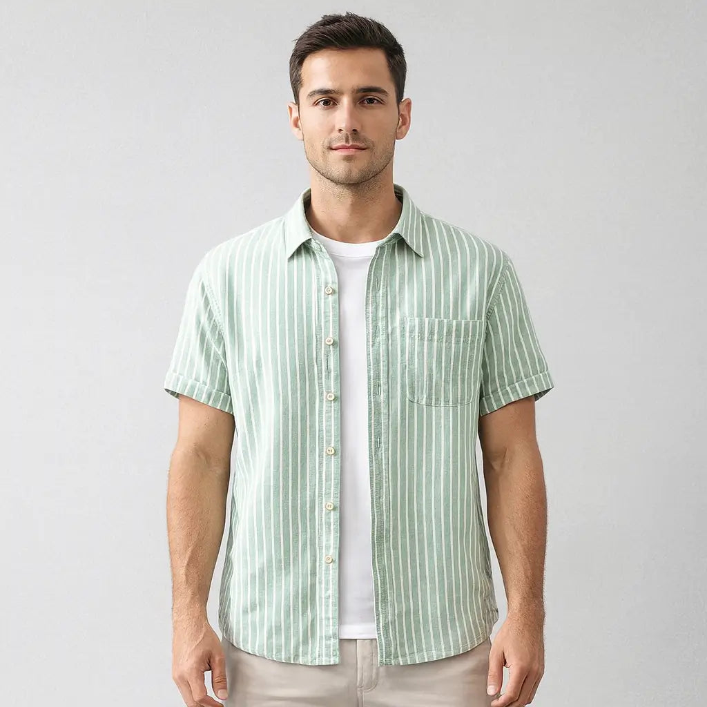 Camisa Manga Curta Listrada Lorennzi Bari 2