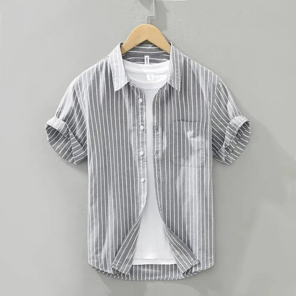 Camisa Manga Curta Listrada Lorennzi Bari 4