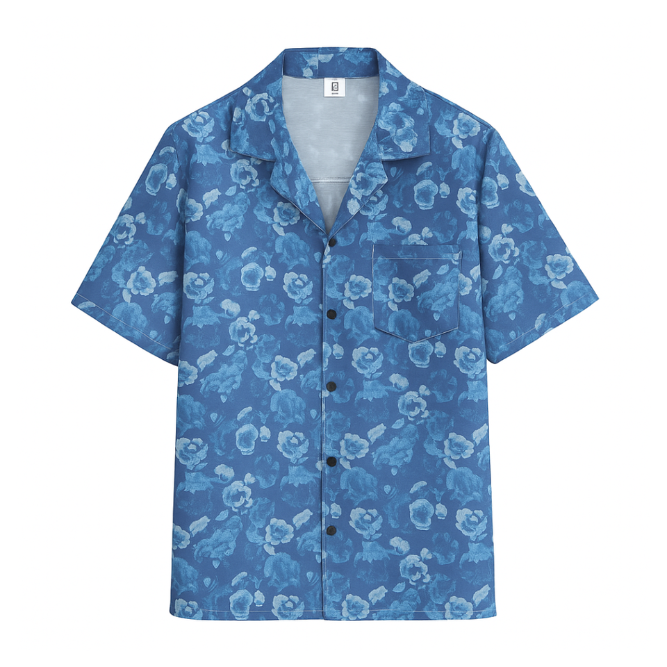 Camisa Manga Curta Lorennzi Positano