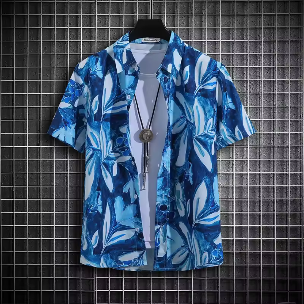 Camisa Manga Curta Lorennzi Waves 5