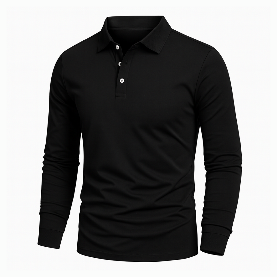 Camisa Polo Manga Comprida Lorennzi Capri