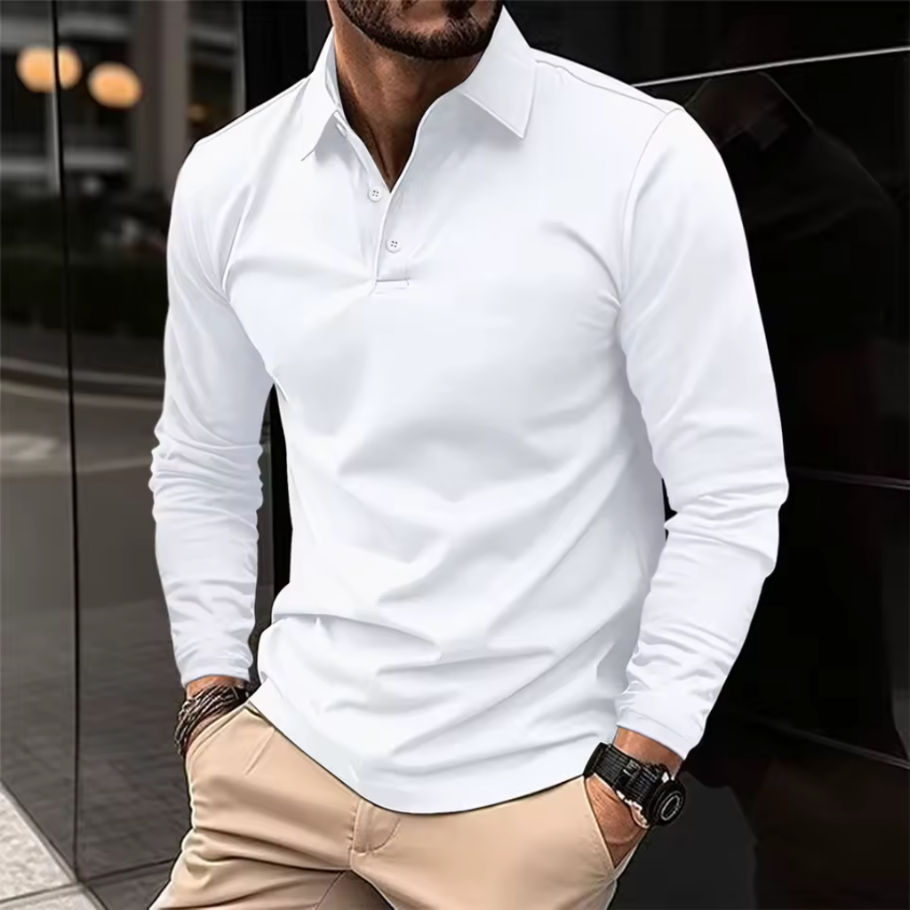 Camisa Polo Manga Comprida Lorennzi Capri 4