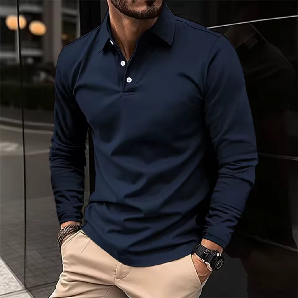 Camisa Polo Manga Comprida Lorennzi Capri 5