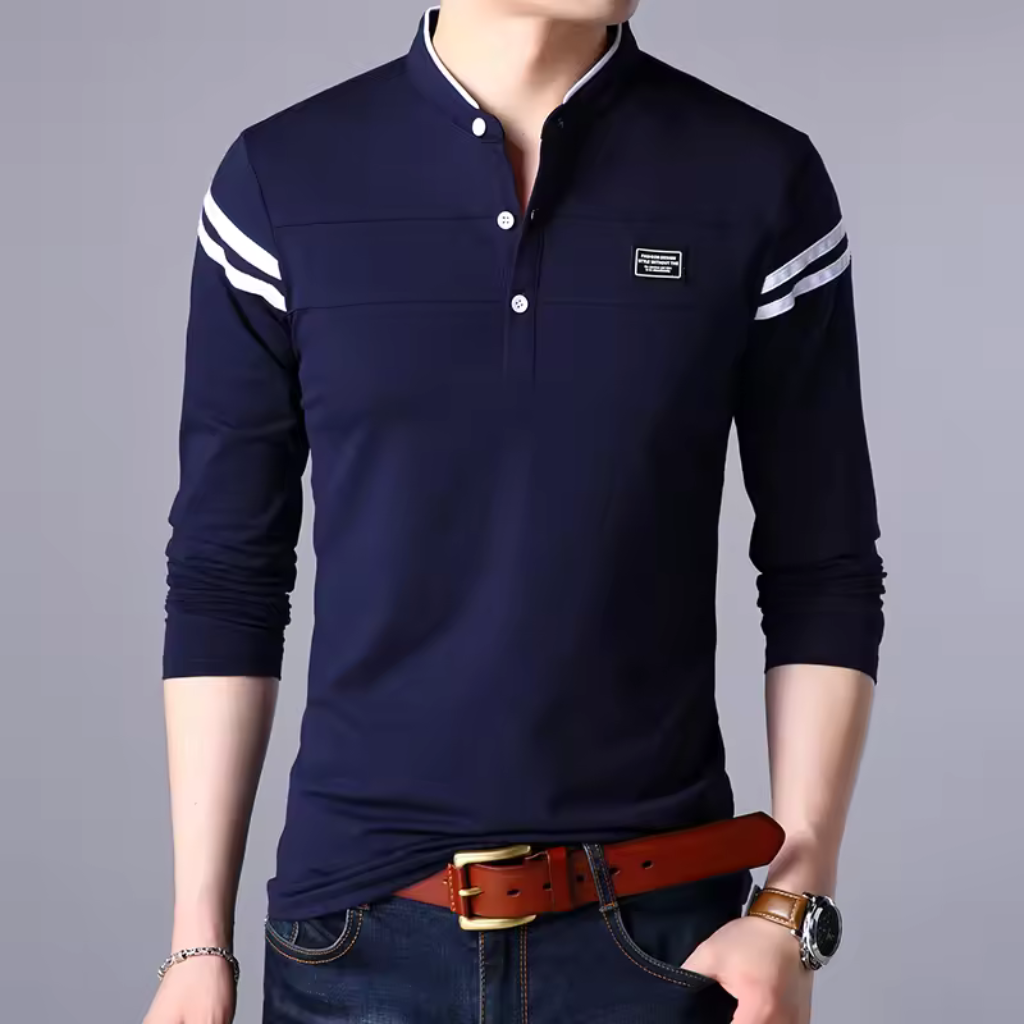 Camisa Polo Manga Longa Lorennzi Berlin 2