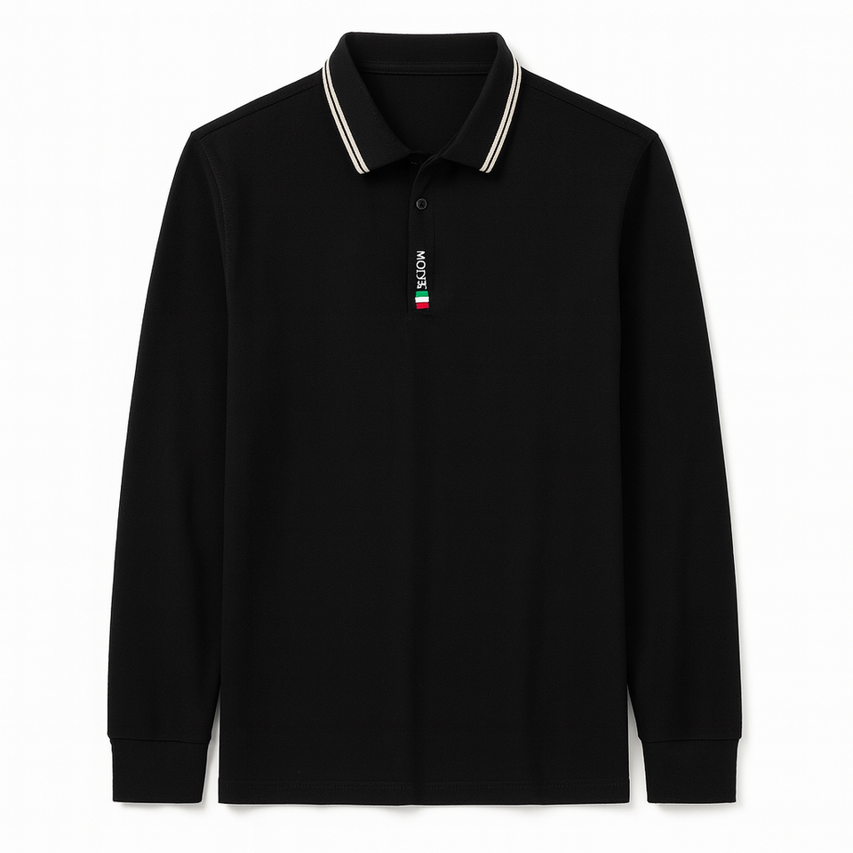 Camisa Polo Manga Longa Lorennzi Capri