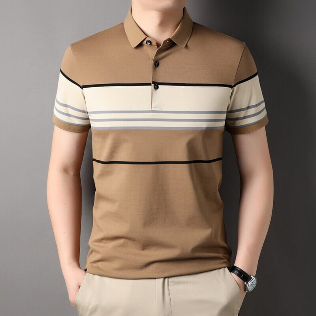 Camisa Polo Masculina Listrada Lorennzi Genoa 3