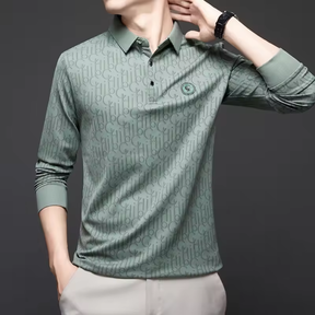 Camisa Polo Masculina Lorennzi Grigio 3