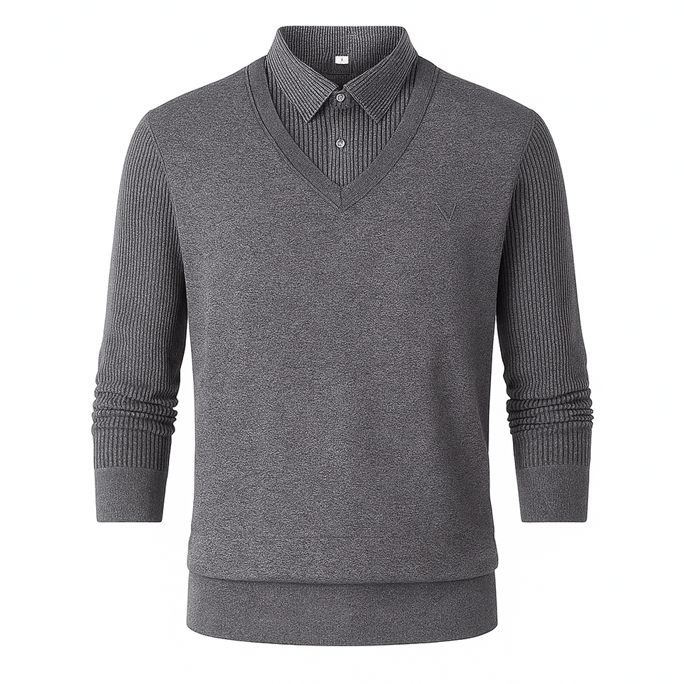 Camisa Polo Masculina Lorennzi Silver