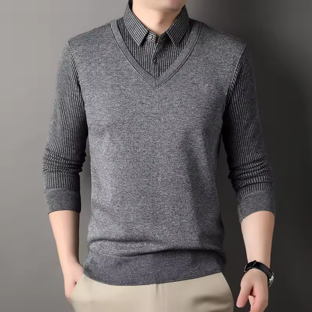 Camisa Polo Masculina Lorennzi Silver 2