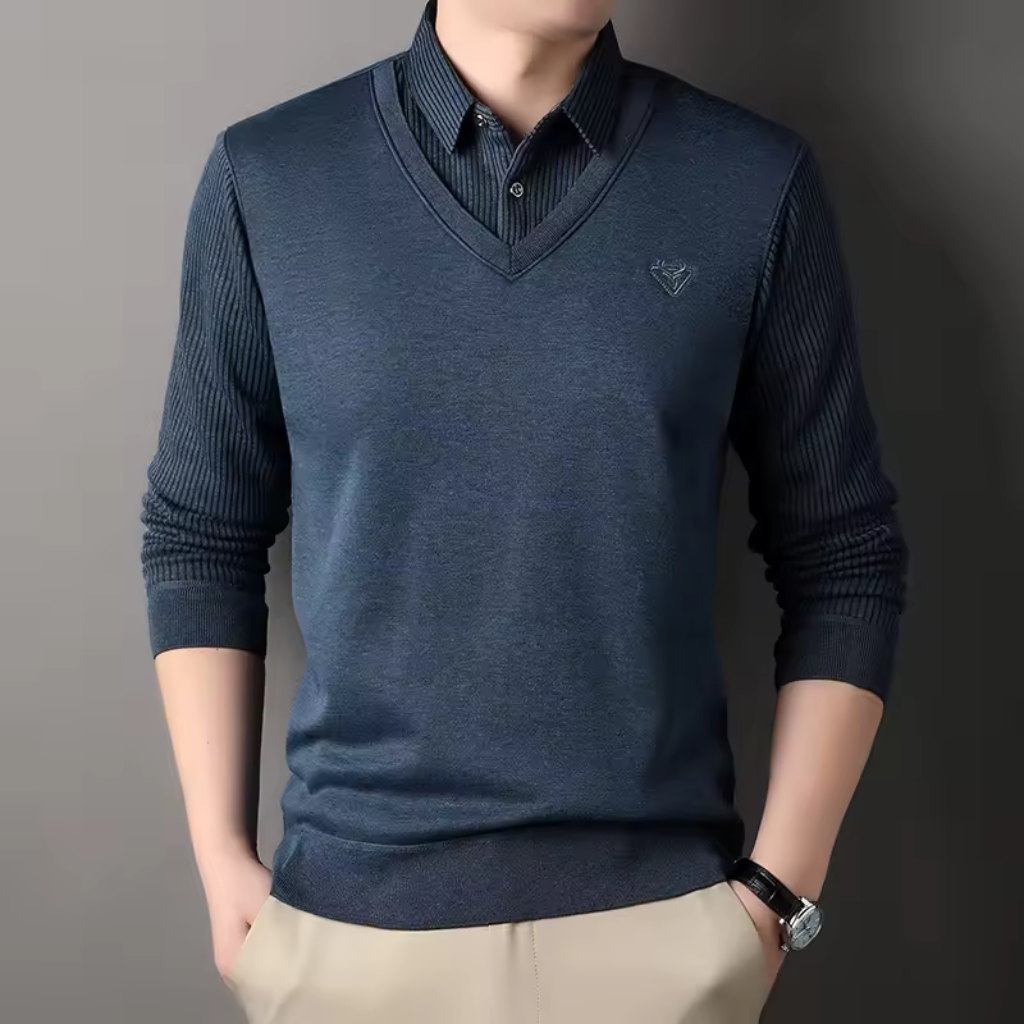 Camisa Polo Masculina Lorennzi Silver 6