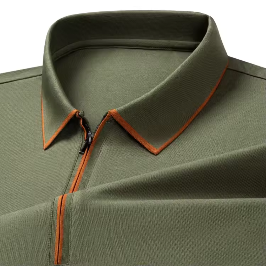 Camisa Polo Masculina de Seda Lorennzi 7