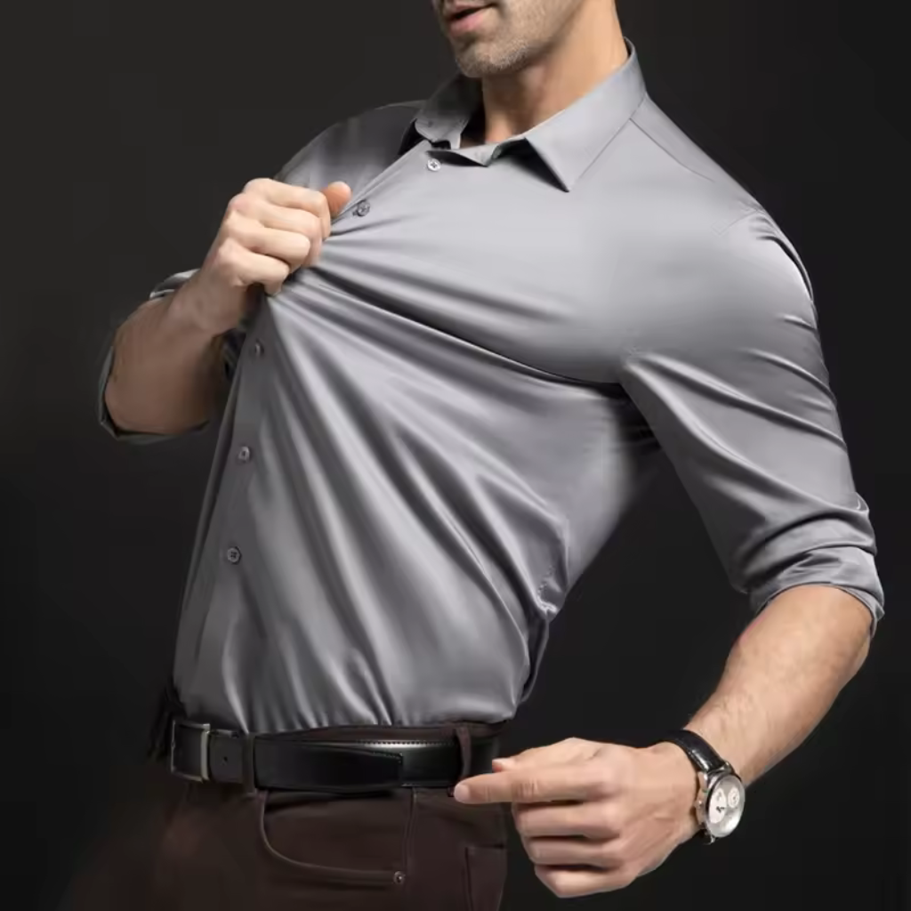 Camisa Social Anti Amasso Lorennzi 5