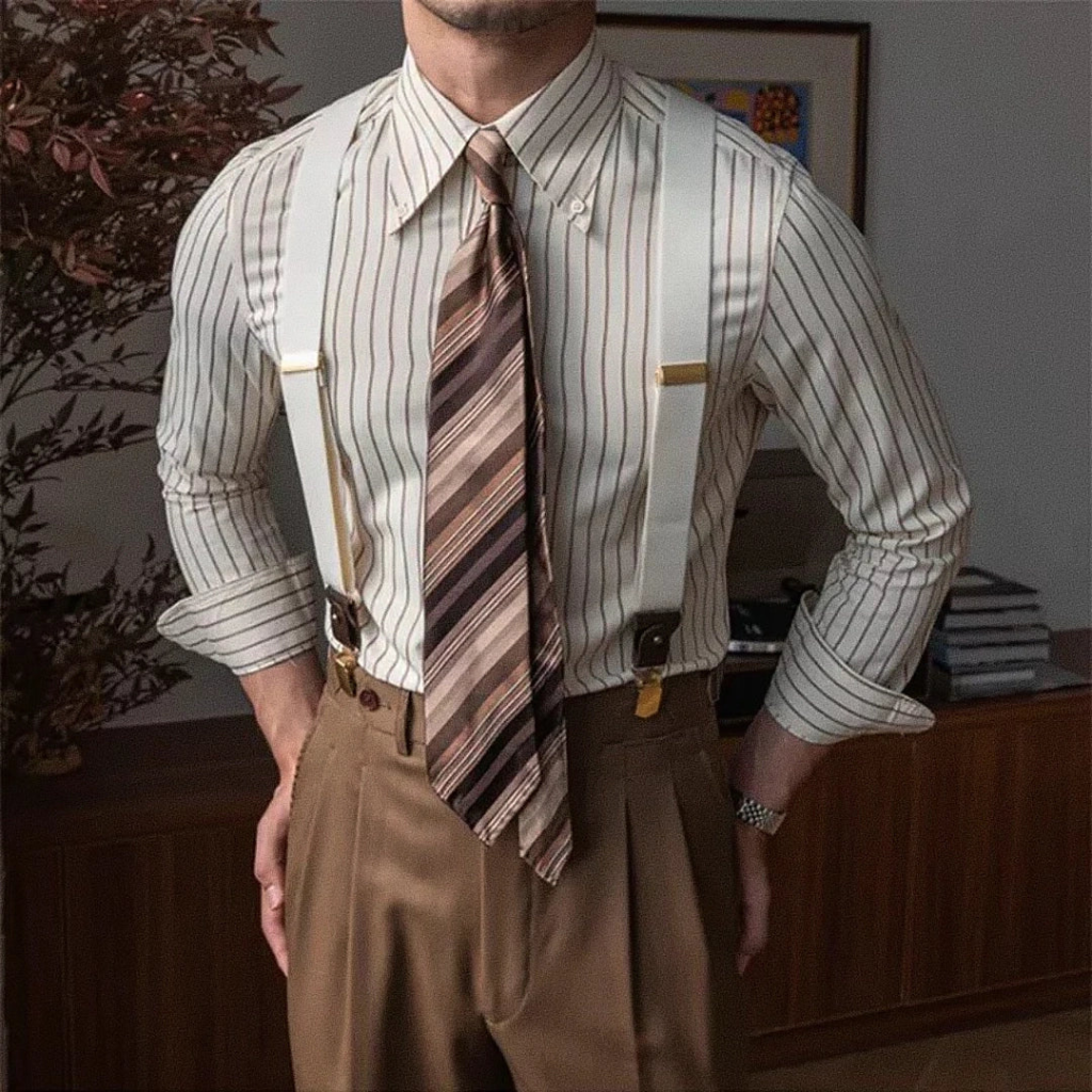Camisa Social Masculina Lorennzi Griffin 7