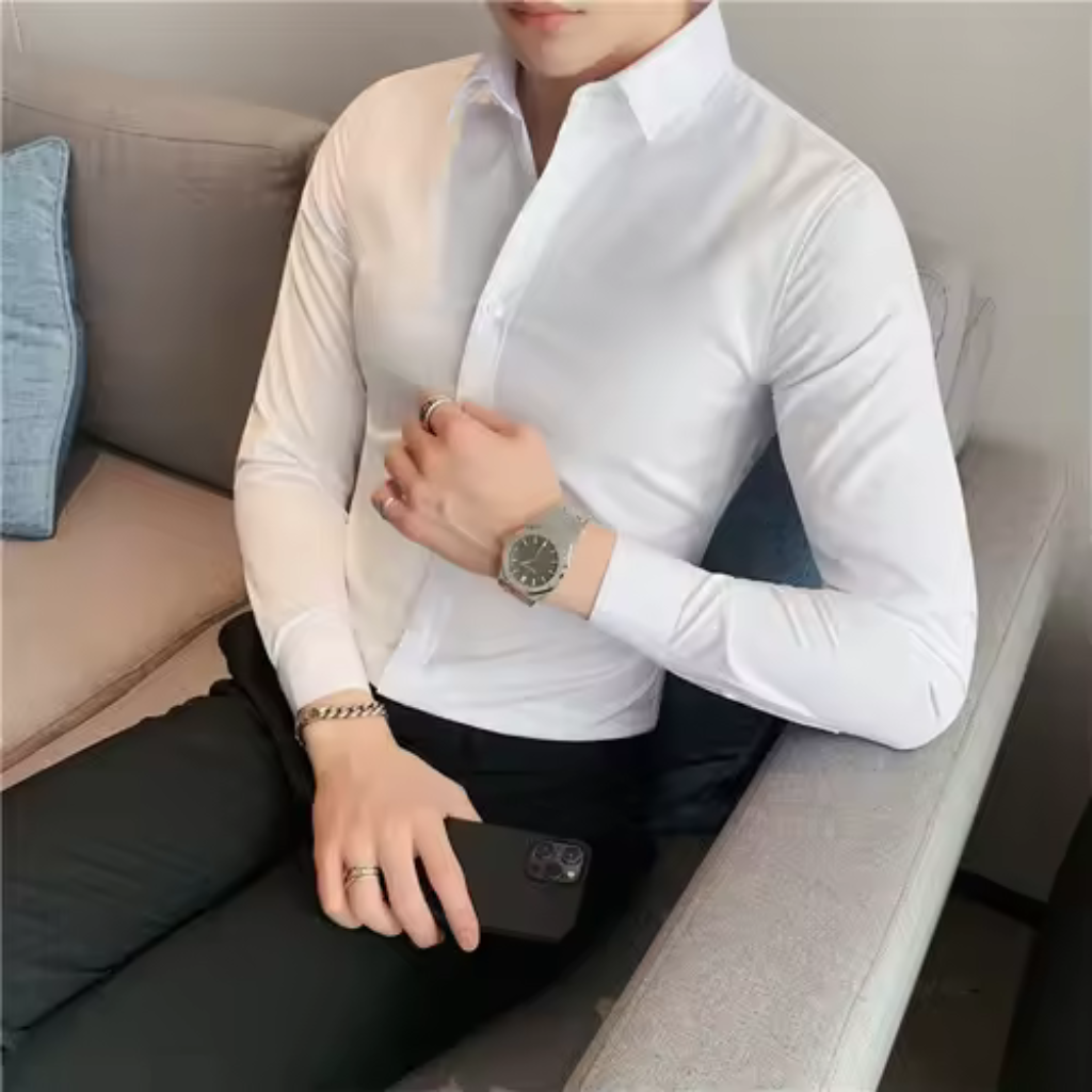 Camisa Social Masculina Lorennzi Tahiti 3