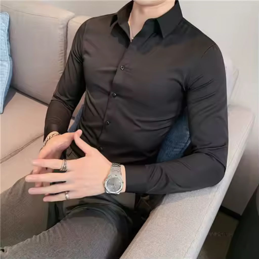 Camisa Social Masculina Lorennzi Tahiti 9